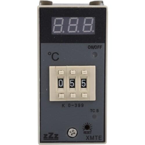 CG XMTE-2301 digital display temperature controller 48x96mm, 0-399 degrees celsius K type thermostat