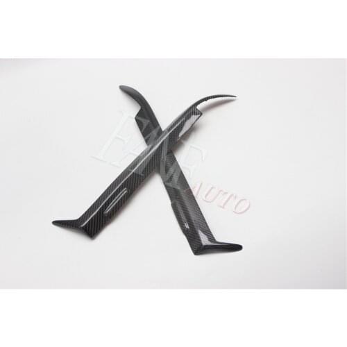 Carbon Fiber Headlight Cover Eyebrows Eyelids for BMW E36 318I 323I 325I 328I M3 1992-1999