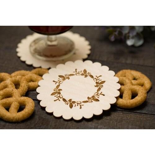 Wooden coasters, Plant Coasters, Greenery coasters,Coaster set, Gift for Planter, Plant lover Christmas gift, Gift for mom, Fri