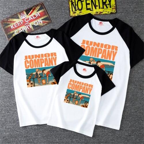 Tees Women T Shirts White Black Graphic Tees For Fahter Mother Son Daughter 100%Cotton High Quality Aesthetics T-shirts