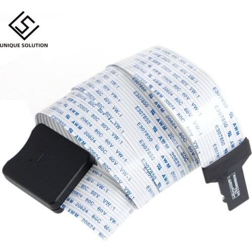 Micro SD To SD Card Extension Cable Adapter Flexible Extender SD Cord Linker For Monoprice Select 3D Printer/Raspberry Pi/GPS/TV