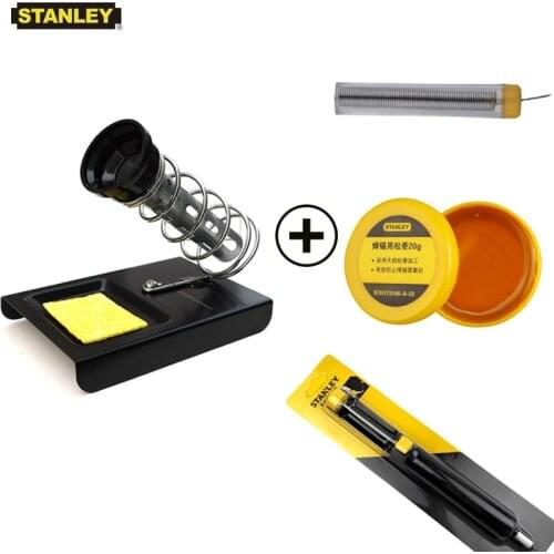Stanley useful soldering iron stand kit solder iron holder support station set portable for IC SMD PCB electrical working