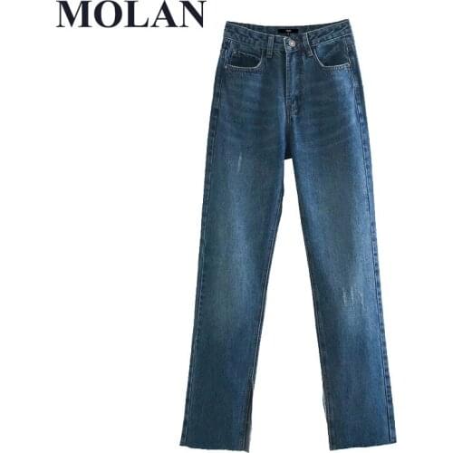 MOLAN Women's Flared Jeans