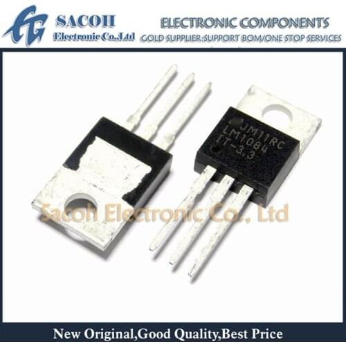 New Original 10PCS/Lot LM1084IT-3.3 or LM1084IT-1.8 LM1084IT-2.5 LM1084IT-5.0 LM1084IT-12 LM1084IT-ADJ TO-220 7.5A Regulators