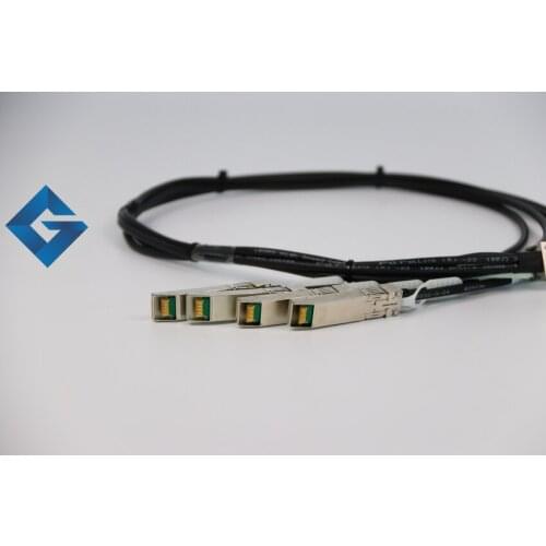 Original 40G QSFP to 4 SFP+ 1M 2M 3MAWG30 Passive Direct Attach Copper Twinax DAC Cable