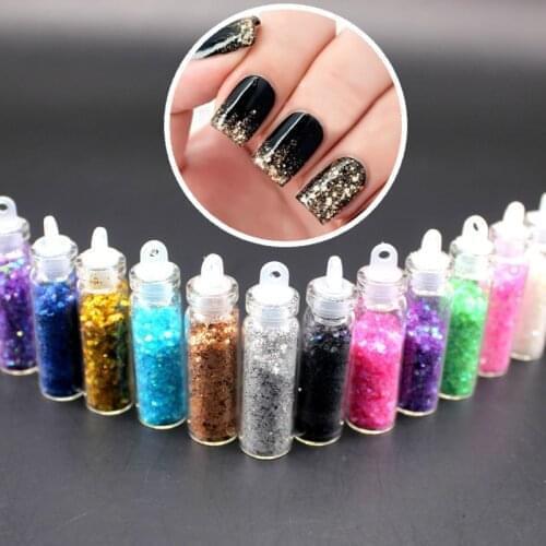 Colorful Craft Supplies Mixed Color Blue Red Mixed Color Nail Stone Rhinestone Irregular Beads Manicure Decorations Crystals