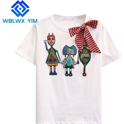 Женские хлопковые футболки WBLWX YIM China At AliExpress
