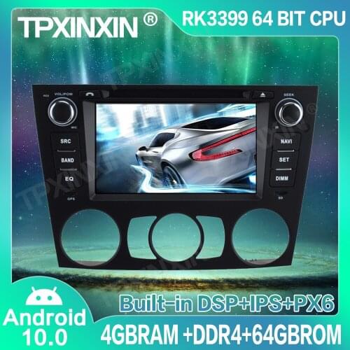 4+64G Android 10.0 For BMW E90 Saloon 2005-2012 Car CD DVD Player GPS Navigation Auto Multimedia Player Tape Recorder Headunit