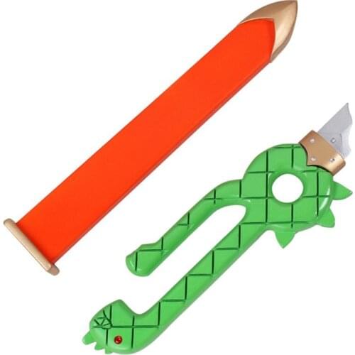 Anime The Seven Deadly Sins Meliodas Cosplay Sword Prop Magic Broken Sword Cosplay Handmade for Hollween Role-play