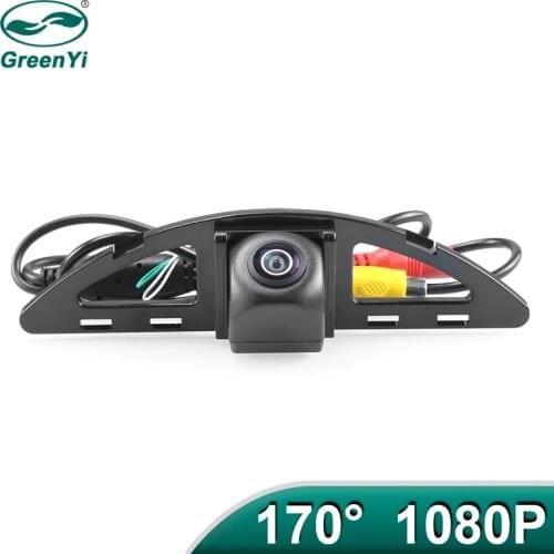 GreenYi 170 Degree 1920x1080P AHD Special Vehicle Rear View Camera for Honda City 2008 2009 2012 2014 Car