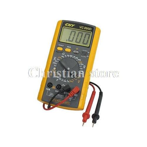 200mV-700V AC Voltage Resistance Meter Digital Multimeter w 2 Test Lead