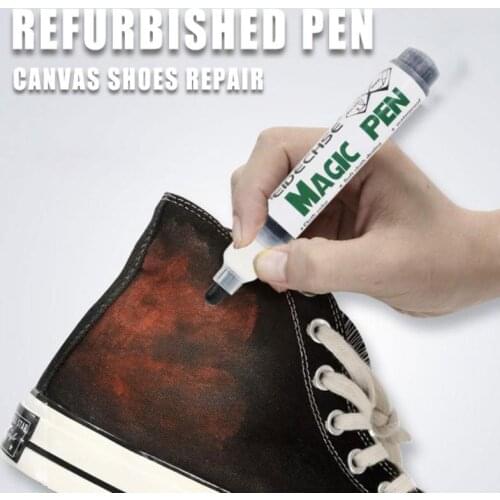 Multi-color Canvas Shoes Complementary Color Repair Pen Dyeing Waterproof Decolorizing Renovation Pen Shoes Stains Removal Pen