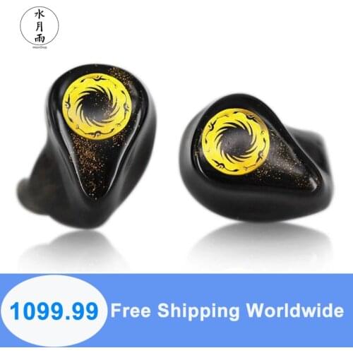 MoonDrop Solis 2EST+4BA Hybrid Drivers HiFi Music Monitor DJ Studio Stage In-Ear Earphone with Detachable Cable Earbuds