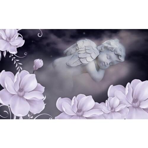 Wallpapers 3d customize Living room bedroom angel background wall wallpaper for bedroom walls