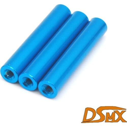 Wholesale 5Set/Lot 3Pcs/Set HSP Upgrade Parts For 1:8 Nitro Power RC Truck Car Aluminum Wing Posts 860025 RC Car Blue CNC