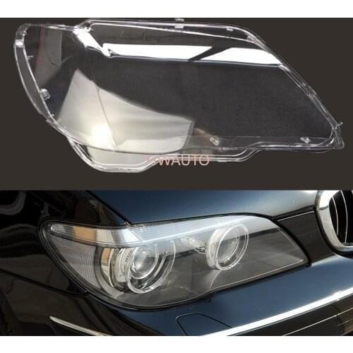 Car Headlamp Lens For BMW 7 Series E65 E66 LCI 2005 2006 2007 2008 Car Headlight Shell Cover Auto Shell