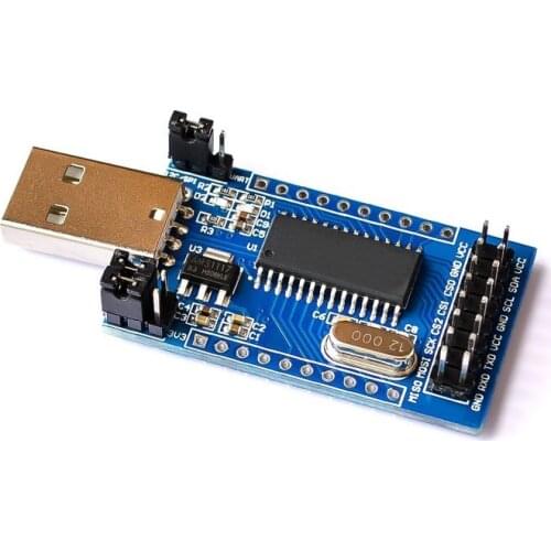 CH341A Programmer USB to UART IIC SPI I2C Convertor Parallel Port Converter Onboard Operating Indicator Lamp Board Module