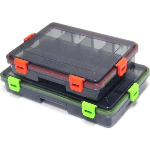 Transparent Fishing Tackle Box Bait Lure Hooks Storage Case Fishing Tool Tackle Sorting Box For Pesca Waterproof Fake Bait Box 4