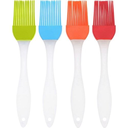 Silicone Brush Baking Bakeware Bread Cook Brushes Pastry Oil Non-stick BBQ Basting Brushes Tool Best Kitchen Gadget