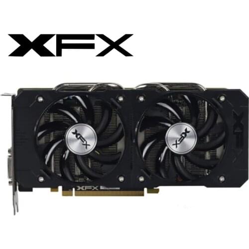 XFX R9 380 2GB Graphics Card For AMD Radeon R9 380X 380P 2GB Video Screen Cards GPU Board Desktop Computer Gaming Videocard Used
