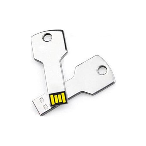 Waterproof Stainless Steel Cle Usb Flash Drive 1TB 2TB 2.0 Pen Drive 64GB 128GB Pendrive 32GB Metal Key USB Memory Stick 16GB