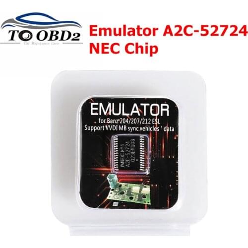 W204 207 212 ESL/ELV Emulator A2C-52724 NEC chip for Mercedes-Benz A2C 52724 Emulator NEC Chip for VVDI MB BGA Tool & CGDI MB