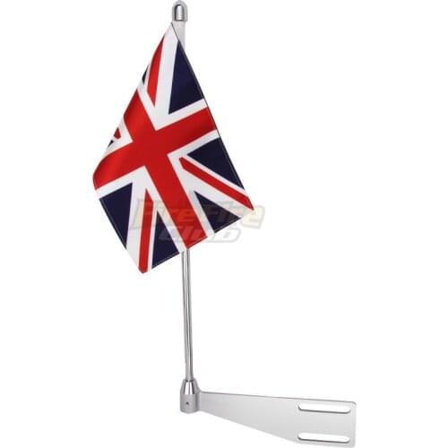 Motorcycle Rear Side Mount Flag Pole With America For Indian Chieftain Dark Horse Limited Classic Roadmaster