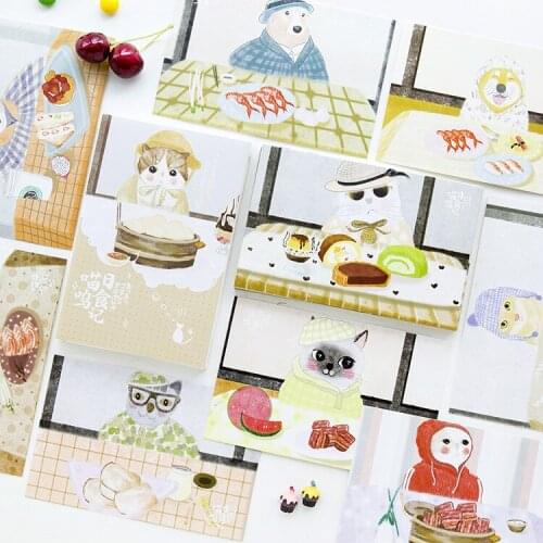 1set Boxed bookmarks Eclipses Illustrated Shapes 30 sheets in