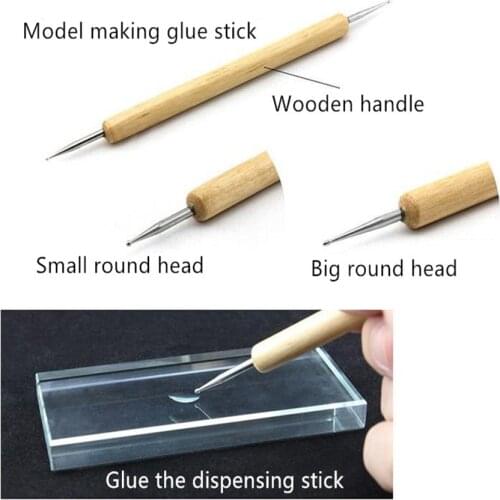 1pc Model Detail Parts 502 Glue Pick Up Stick Glue Stick For Architecture Model Building Kits Toy