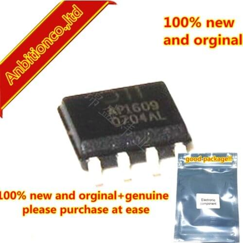 10pcs 100% new original AP1609 SOP-8 AP1609SG-13 PWM/PFM Dual Mode Step-up DC/DC Converter in stock