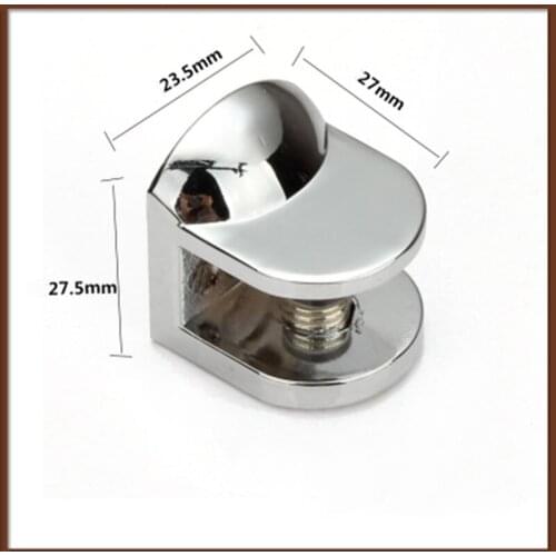 Large gloss alloy glass clip/clamp, shelf clip,glass laminates Shelf support ,glass thickness:10-12MM Bathroom Hardware CP403
