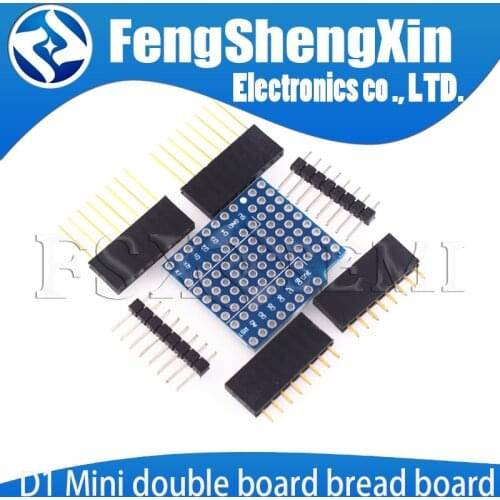 D1 Mini double board bread board Internet of things Development board extension edition FOR D1MINi