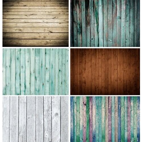 Wood Floor Wooden Board Texture Photography Backdrops Props Vintage Newborn Baby Portrait Photo Studio Background 21318WQ-16