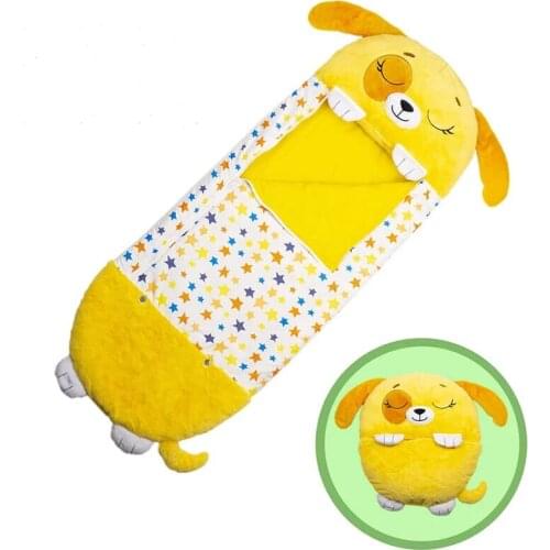 Children Sleeping Bag Soft Comfortable Easy to Carry Nap Pillow