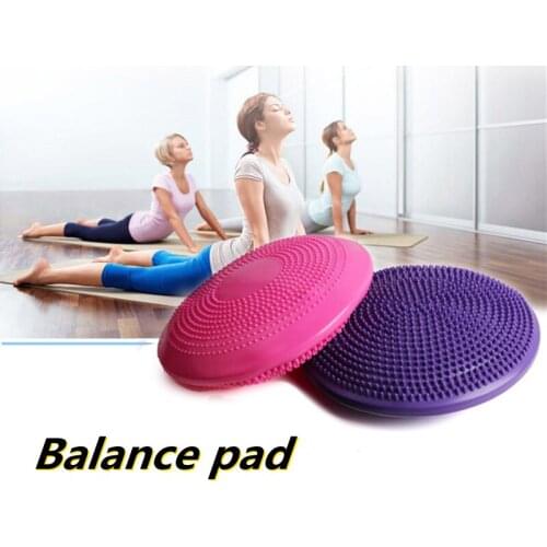 Yoga Balls Massage Pad Wheel Stability Balance Disc Cushion Mat Fitness Exercise Training ball
