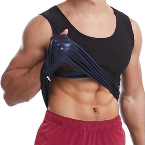 Men Shapewear Waist Trainer Vest Hot Sauna Suits Thermo Sweat Tank Tops Body Shaper Slimming Underwear Compression Workout Shirt