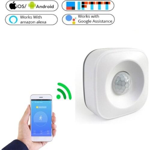 WIFI PIR Passive Infrared Detector Motion Sensor Wireless Security Burglar Alarm Sensor Tuya APP Control Smart Home