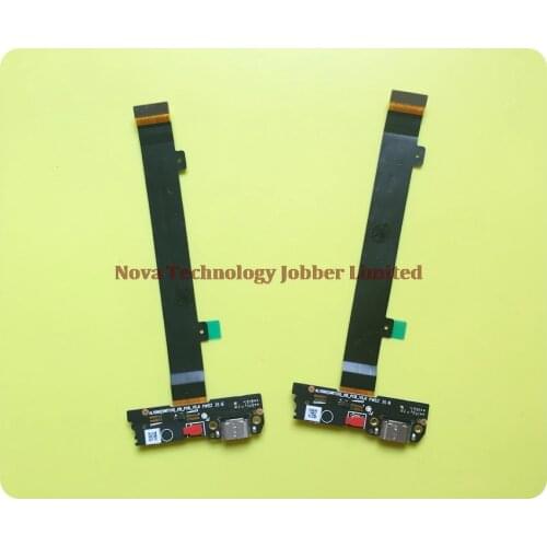 Wyieno For LeEco Le2 Pro X620 X626 Charger Port Board USB Charging Connector Flex Cable Microphone Mic Plug Replacement + Track