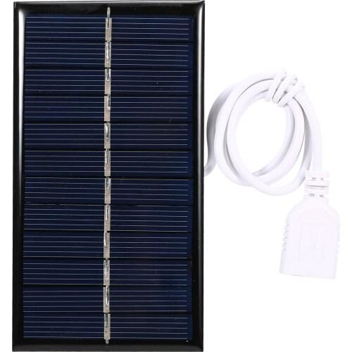Portable Solar Panel USB DIY Polysilicon Silicon Solar Cell Waterproof Camping Power Solar Panel for Power Fast Sun Charger