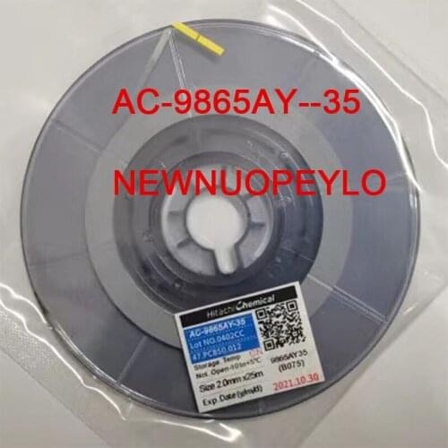 Latest Date Original ACF Conductive Adhesive AC-9865AY-35 PCB Board Rework Adhesive LCD TV TAB Side Board Adhesive ACF Adhesive