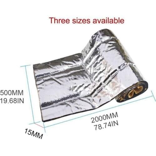 Car Sound Deadener Mat Noise Bonnet Insulation for Hood Engine Sticker 15mm