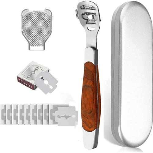 Stainless Steel Foot Scraper Foot Care Tool Foot File Callus Remover Exfoliating Callus Scraper Foot Scraper Foot Care Tool Set