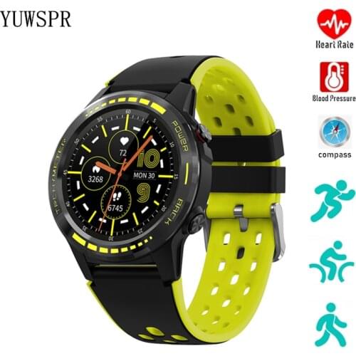 Fitness Tracker Sports Smart Watch GPS Compass Barometer IP67 Waterproof Bluetooth Call IOS Android Smartwatch for Men Women M7