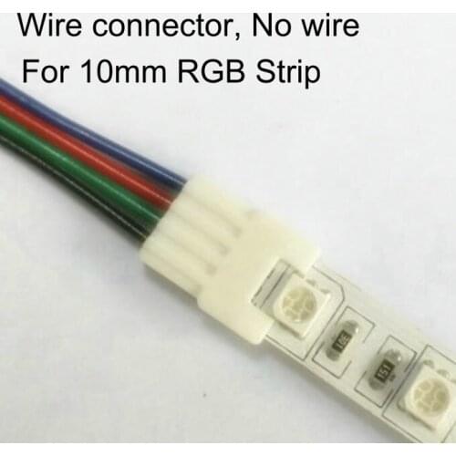 LED Strips connector, no wire. 50pcs a lot