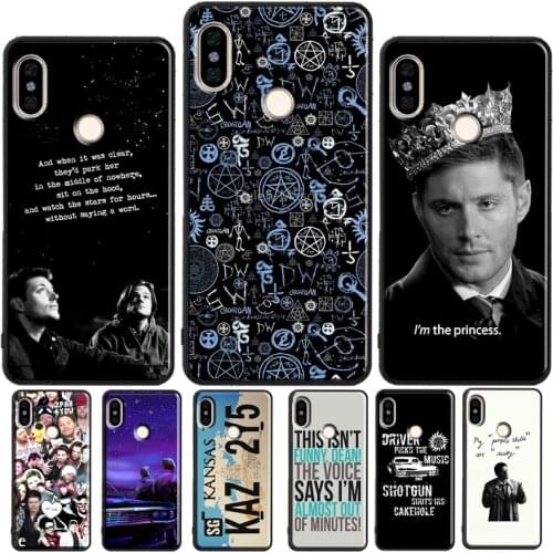 Supernatural Collage Case For Xiaomi Redmi 9 9A 9C 7A 8A 9T Back Cover For Redmi Note 10 Pro 7 8 9 Pro 8T 9S