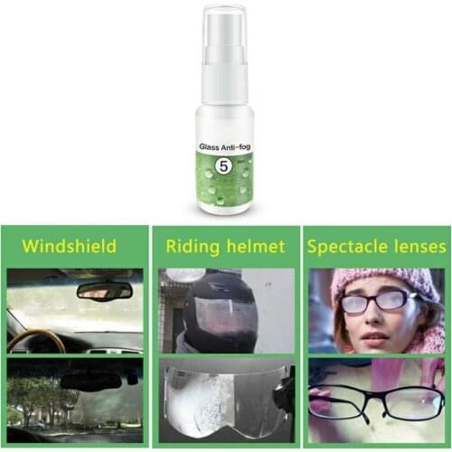 1PCS 20ml Windshields Anti Mist Anti-fog Agent Waterproof Rainproof Anit-fog Spray for Front Window Glass Accessories