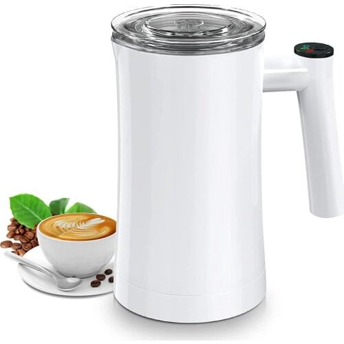 Nobebird Milk Frother Electric Hot Steamer Making Latte Cappuccino Chocolate Automatic Warmer Stainless Steel Home Appliances