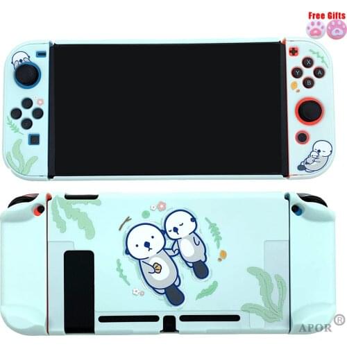 Unique Design Protective Shell for Nintendo Switch Hard Cover Back Grip Shell NS Housing Case For Nintendo Switch Accessories