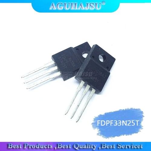 10pcs/lot FDPF33N25T FDPF 33N25T TO-220F