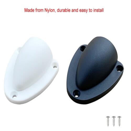 2xNylon Wire Cable Vent Cover Clam Shell Clamshell Vent Ventilator Through Vents For Boat Outlet Marine Yacht Hardware Acceories